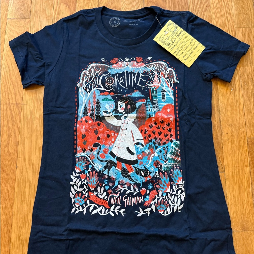 Coraline T shirt NWT out of print